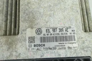 Volkswagen PASSAT B7 Centralina/modulo motore ECU 03L907309AE