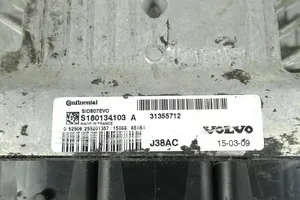 Volvo V60 Komputer / Sterownik ECU silnika 31355712