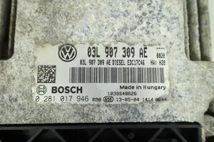 Volkswagen PASSAT B7 Moottorin ohjainlaite/moduuli (käytetyt) 03L907309AE