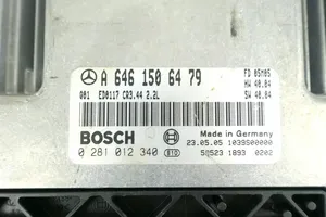 Mercedes-Benz CLK A209 C209 Unidad de control/módulo ECU del motor A6461506479