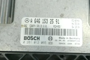 Mercedes-Benz Vito Viano W639 Komputer / Sterownik ECU silnika A6461532591