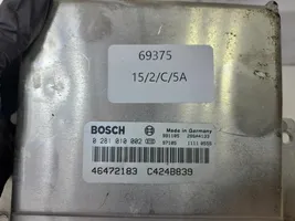 Lancia Lybra Centralina/modulo motore ECU 0281010002