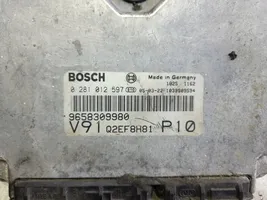 Fiat Ducato Engine control unit/module ECU 9658309980