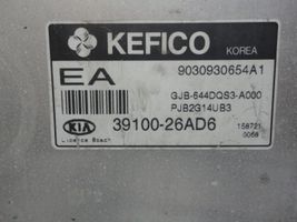 KIA Rio Komputer / Sterownik ECU i komplet kluczy 39100-26AD6