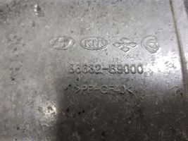 Hyundai i10 Travesaño de apoyo del amortiguador trasero 86632-B9000