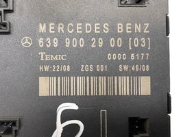 Mercedes-Benz Vito Viano W639 Sterownik / Moduł drzwi 6399002900