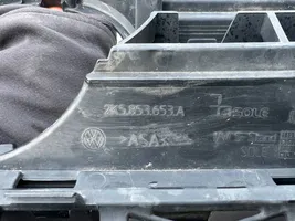 Volkswagen Caddy Etupuskurin ylempi jäähdytinsäleikkö 2K5853653A