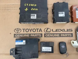 Lexus CT 200H Moottorinohjausyksikön sarja ja lukkosarja 8968176080