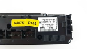 Volkswagen Touareg II Climate control unit 7P6907040BK