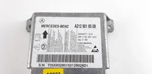 Mercedes-Benz E W212 Module de contrôle airbag A2129018508
