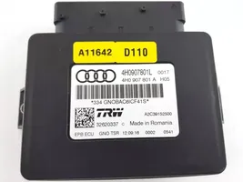 Audi A6 S6 C7 4G Module de commande de frein à main 4H0907801L