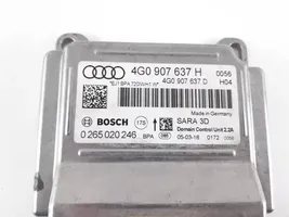 Audi A6 S6 C7 4G Aktiivijousituksen ohjainlaite (ESP) 4G0907637H