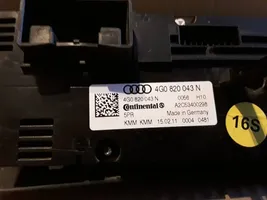 Audi A7 S7 4G Climate control unit 4G0820043N