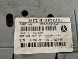 Chrysler Voyager Radio/CD/DVD/GPS-pääyksikkö P56038933AB