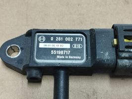 Fiat 500 Sensore di pressione dei gas di scarico 55198717