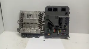Citroen C2 Komputer / Sterownik ECU i komplet kluczy 5WS40075DT