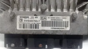 Citroen C2 Komputer / Sterownik ECU i komplet kluczy 5WS40075DT