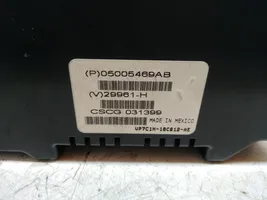 Chrysler Pacifica Air conditioning/heating control unit 05005469AB