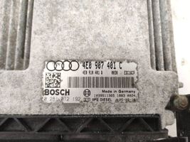 Audi A8 S8 D3 4E Moottorin ohjainlaite/moduuli 4E0907401C