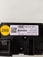 Audi A7 S7 4G Ilmastoinnin ohjainlaite 4G0919158J