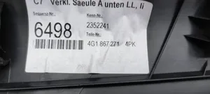 Audi A6 S6 C7 4G Etuoven kynnyksen suojalista 4G1867271