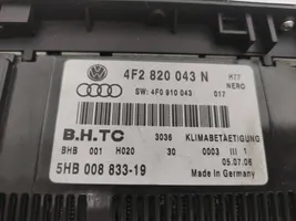 Audi A6 S6 C6 4F Unité de contrôle climatique 4F2820043N