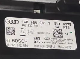 Audi A7 S7 4G Spidometras (prietaisų skydelis) 4G8920981S