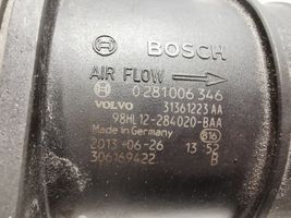 Volvo V60 Caudalímetro de flujo del aire 31361223AA