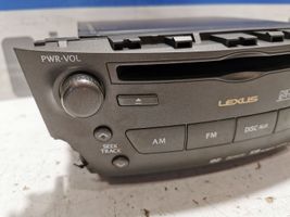 Lexus IS 220D-250-350 Radio/CD/DVD/GPS-pääyksikkö 8612053420
