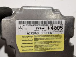 Mercedes-Benz B W245 Centralina/modulo airbag A1698204085