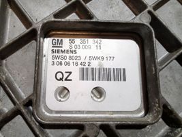 Opel Vectra C Calculateur moteur ECU 55351342