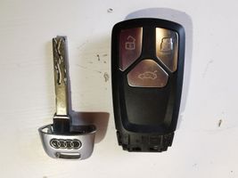 Audi Q7 4M Užvedimo raktas (raktelis)/ kortelė 4M0959754AM