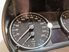 BMW 3 E90 E91 Compteur de vitesse tableau de bord 9220963