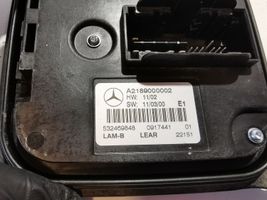 Mercedes-Benz C W204 Ajovalojen virranrajoitinmoduuli Xenon A2189000002