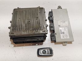 BMW 7 F01 F02 F03 F04 Juego de cerradura y set ECU del motor 7823905