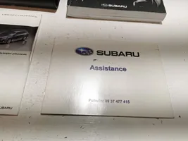 Subaru Legacy Carnet d'entretien d'une voiture 