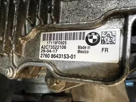 BMW 5 GT F07 Carcasa de la caja de transferencia 8643153