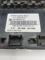 Mercedes-Benz E W211 Unité de contrôle SAM 2115455601