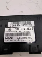 Volkswagen Phaeton Pysäköintitutkan (PCD) ohjainlaite/moduuli 3D0919283D