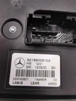 Mercedes-Benz GLK (X204) Блок фонаря / (блок «хenon») A2189009103