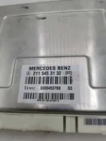 Mercedes-Benz E W212 Centralina/modulo sospensioni 2115453132