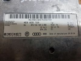 Audi A6 S6 C6 4F Module d'unité de commande de console centrale 4E0035729