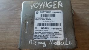 Chrysler Voyager Centralina/modulo airbag 0285001093