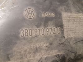 Volkswagen PASSAT B5 Revestimientos de la aleta guardabarros antisalpicaduras trasera 3B0810972C