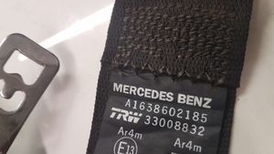 Mercedes-Benz ML W163 Saugos diržas galinis A1638602185