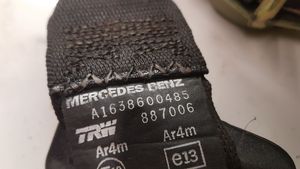 Mercedes-Benz ML W163 Saugos diržas priekinis A1638600485