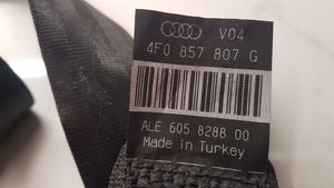 Audi A6 S6 C6 4F Cintura di sicurezza posteriore 4F0857807G