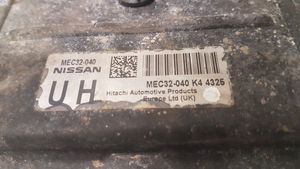 Nissan Micra Sterownik / Moduł ECU MEC32040