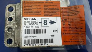 Nissan Note (E11) Turvatyynyn ohjainlaite/moduuli 0285001912