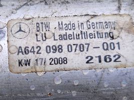 Mercedes-Benz CLS C219 Välijäähdyttimen letku A6420980707